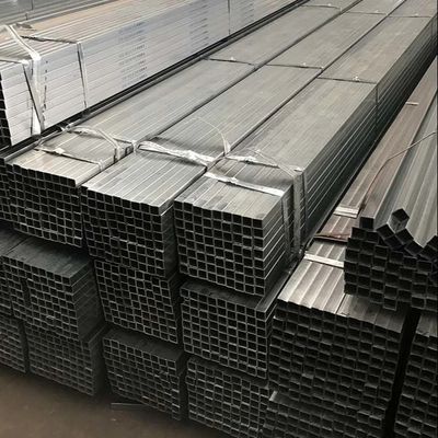 ราคาดี 50 มม. * 50 มม. 304 316L เหล็กกล้าไร้สนิมสีดำไร้รอยต่อท่อสี่เหลี่ยมกลวงสำหรับตกแต่ง ออนไลน์