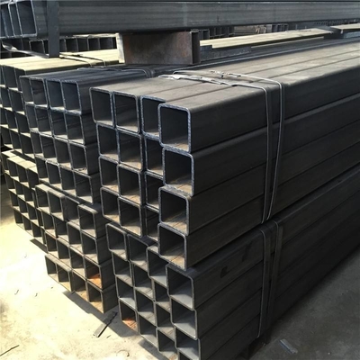 ราคาดี Q235 A53 เกรด B ท่อโลหะไม่มีรอยต่อ Black Square Plain End ออนไลน์