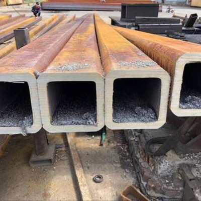 ราคาดี S235J S255J S355J สี่เหลี่ยมผืนผ้าท่อเหล็กคาร์บอนท่อน้ำมัน ERW ท่อเหล็กคาร์บอน ออนไลน์
