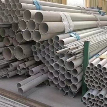 การเชื่อม SUS 309S 310S ท่อเหล็กสแตนเลสแบบไม่มีรอยต่อสี่เหลี่ยมกลมสำหรับงานก่อสร้าง