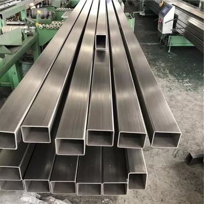 Good price 304 304L Hairline Finish Welded Stainless Steel Tube สำหรับการตกแต่งเพดานราวบันไดลูกกรง ออนไลน์