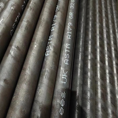 ASTM A179 ท่อเหล็กคาร์บอนไม่มีรอยต่อ 320 OD2.5“ 0.15” ความยาว 16FT สำหรับหม้อไอน้ำ