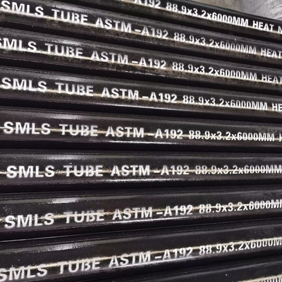 2.5 นิ้ว 0.15 นิ้ว 16FT ASTM A106 A179 Grade320 เส้นผ่านศูนย์กลางท่อเหล็กรีดเย็นแบบไม่มีรอยต่อสำหรับการจัดส่งก๊าซ