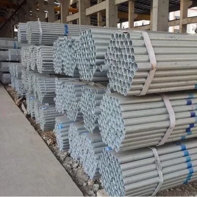 ASTM A53 Gr.B DN100 ERW ท่อเหล็กเหล็กกระปุกร้อนสําหรับการส่งแก๊ส