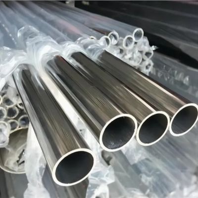 ASTM A240 SUS304 สแตนเลส ท่อม้วนเย็นไร้รอยสําหรับบันได