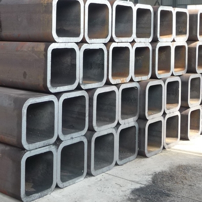 Aisi 1020 ท่อเหล็กไม่มีรอยต่อรีดเย็นทาสี Carbon Steel Square Pipe