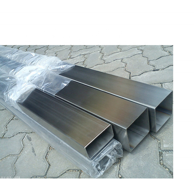ราคาดี ผู้ผลิตจีนราคาส่งท่อสี่เหลี่ยม SS AISI ASTM JIS 304 ท่อสแตนเลสสี่เหลี่ยมในสต็อก ออนไลน์